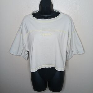 W Closet Women's One Size T-shirt Wonderful Harajuku Cropped Tee Oversized Boxy